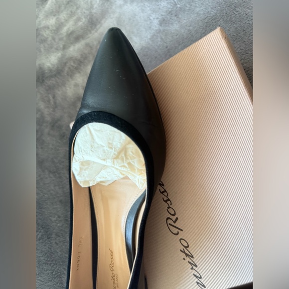 Gianvito Rossi Black Flats